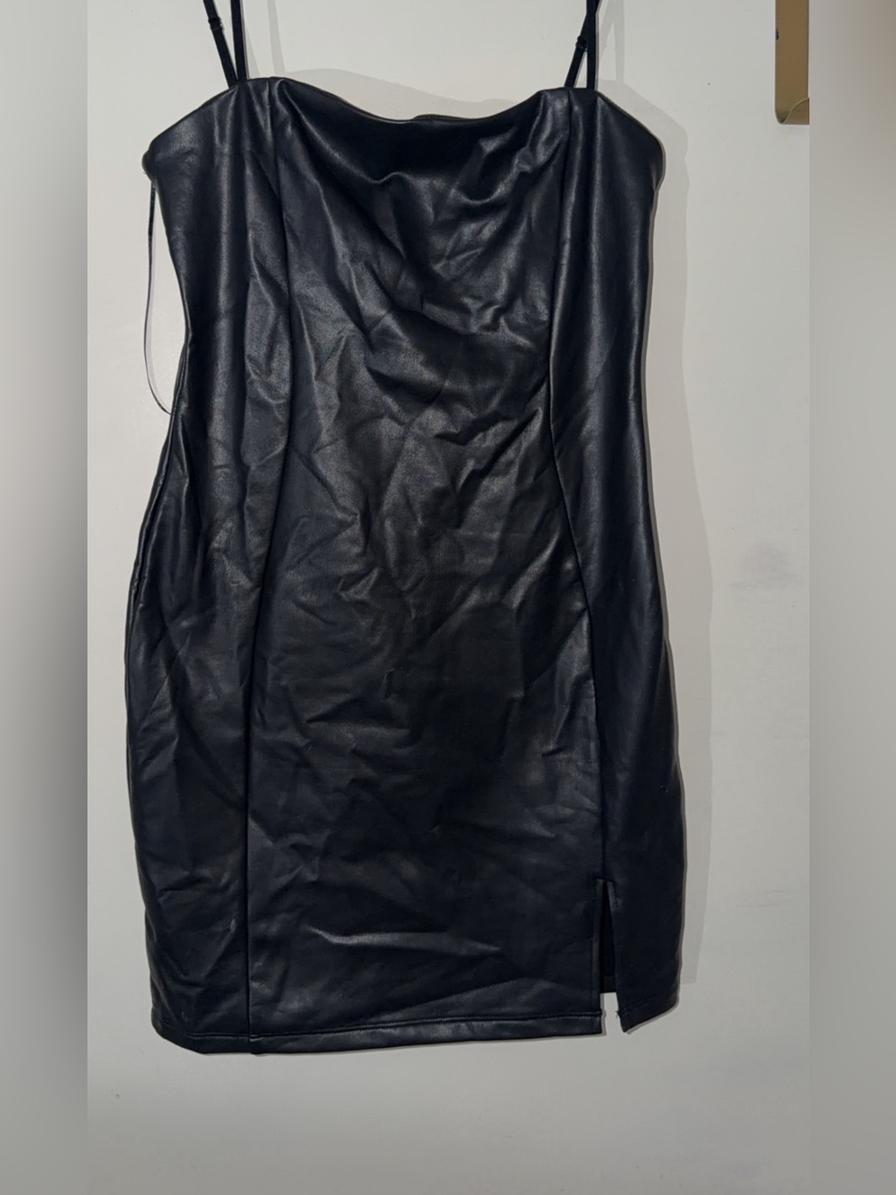 Urban Planet Black Dress with Red Accent Tag